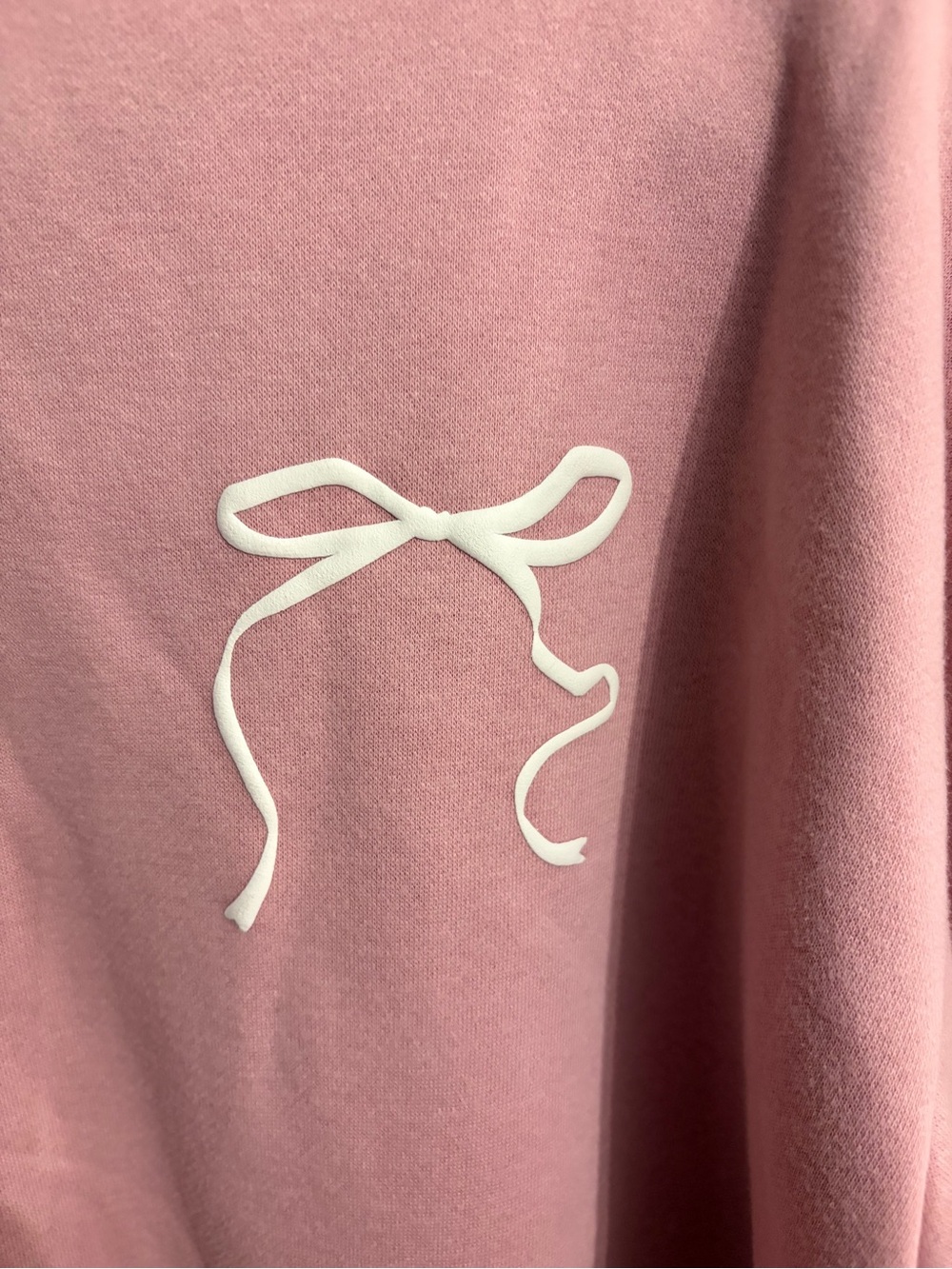 Wilo the Label Women's Crewneck Sweatshirt Bow Pilates Size Medium NWT - Picture 3 of 6